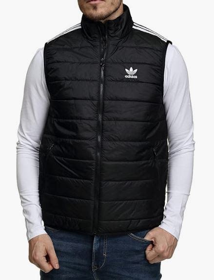 cheap adidas body warmer|adidas originals padded gilet.